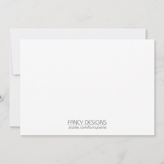 卒業 招待状 (裏面)