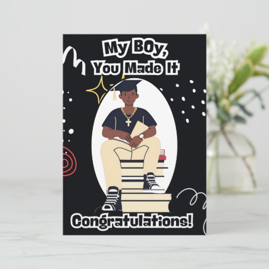 卒業 招待状 (スタンド正面)