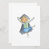 卒業 招待状 (正面/裏面)