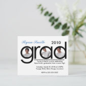 卒業 招待状 (スタンド正面)