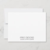 卒業 招待状 (裏面)