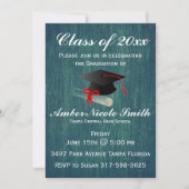 卒業 招待状 (正面)