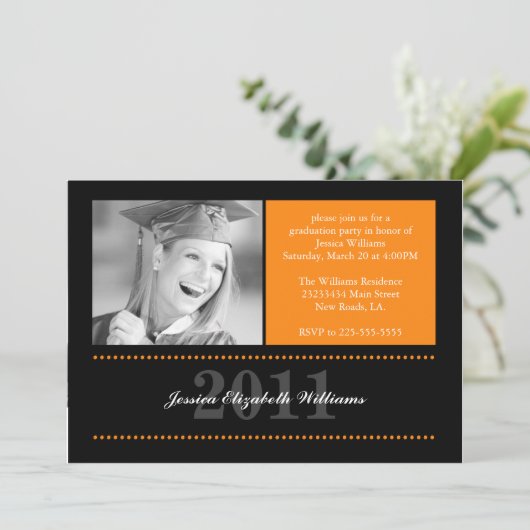 卒業 招待状 (スタンド正面)