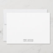 卒業 招待状 (裏面)