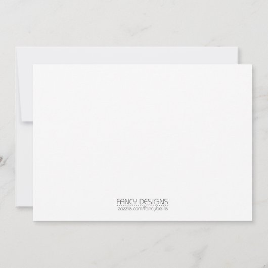 卒業 招待状 (裏面)