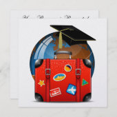 卒業 招待状 (正面/裏面)