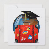 卒業 招待状 (正面)