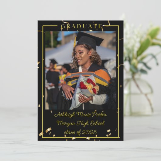 卒業 招待状 (スタンド正面)