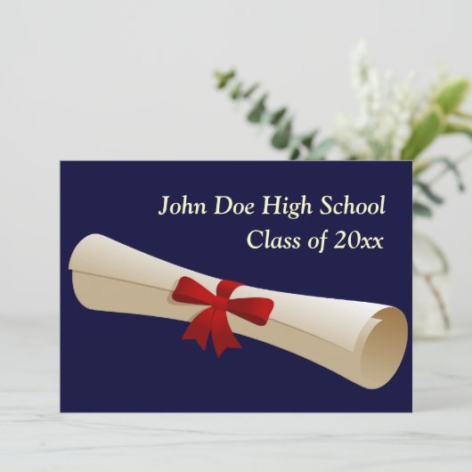 卒業 招待状 (スタンド正面)