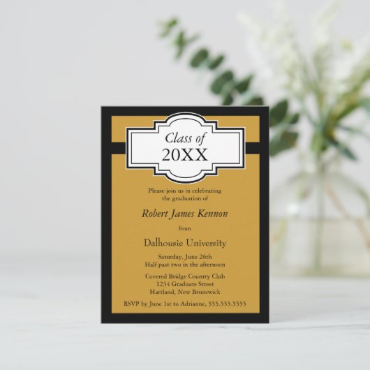 卒業 招待状 (スタンド正面)