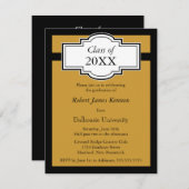 卒業 招待状 (正面/裏面)