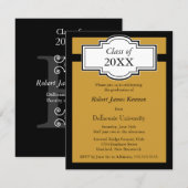 卒業 招待状 (正面/裏面)