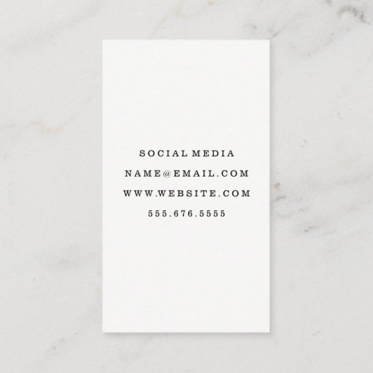 卒業 | 新規採用 | 水彩背景 名刺 (裏面)