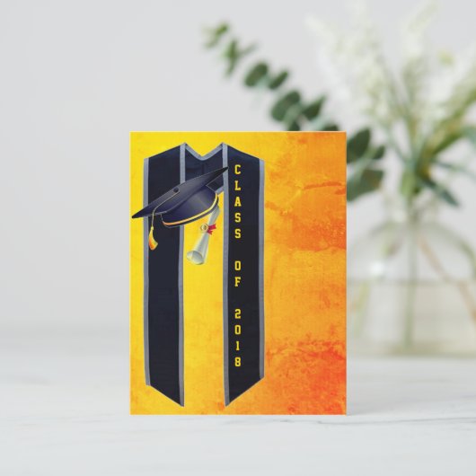 卒業 案内ポストカード (スタンド正面)