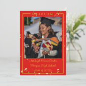 卒業 案内状 (スタンド正面)