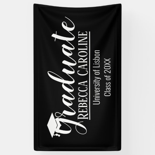 卒業 横断幕 (縦)