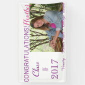 卒業 横断幕 (縦)