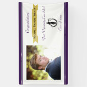 卒業、法科大学院、カスタム写真集、 横断幕 (縦)