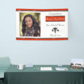 卒業，看護学校，カドゥセウス，カスタム 横断幕 (トレードショー)