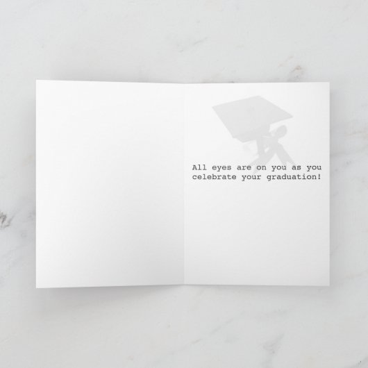 卒業-眼科医Optometry カード (内部)