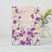 卒業・移動・お祝い告知カード 案内状 (スタンド正面)