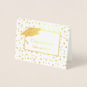 卒業 箔カード (正面)