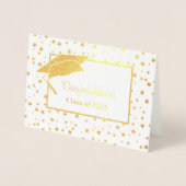卒業 箔カード (正面)