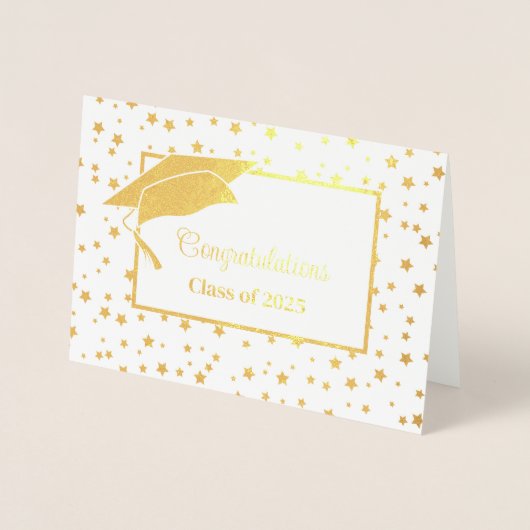 卒業 箔カード (正面)