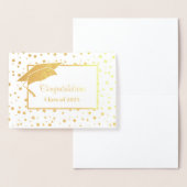 卒業 箔カード (ディスプレー)