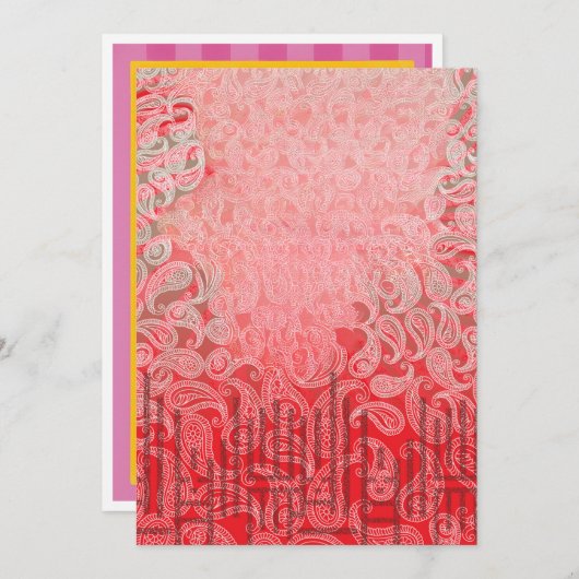 卒業、誕生日、結婚の告知カード 案内状 (正面/裏面)