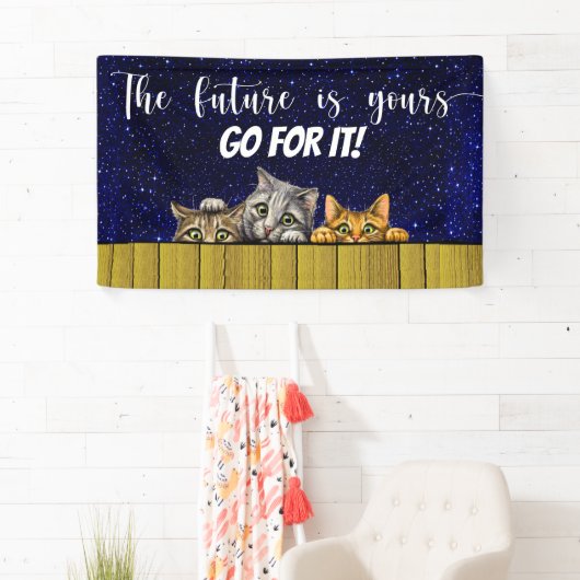 卒業、退職等 横断幕 (インサイチュ)