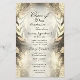 卒業 |金ゴールドローレルリーフ