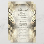 卒業 |金ゴールドローレルリーフ (正面/裏面)