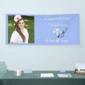 卒業， R N，登録ナース,カスタム 横断幕 (トレードショー)