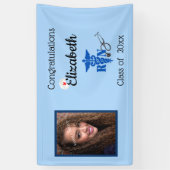 卒業, R N,登録ナース,キャップ,カスタム 横断幕 (縦)