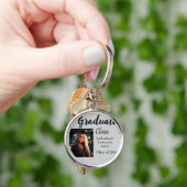 卒業add name class of 20xxおめでとうadd pho キーホルダー (手)