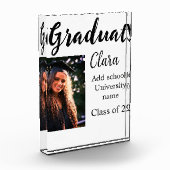 卒業add name class of 20xxおめでとうadd pho フォトブロック (左)