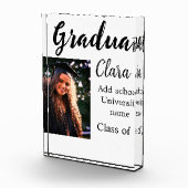 卒業add name class of 20xxおめでとうadd pho フォトブロック (右)