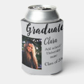 卒業add name class of 20xxおめでとうadd pho 缶クーラー (缶裏面)