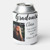 卒業add name class of 20xxおめでとうadd pho 缶クーラー (缶裏面)