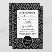 卒業Annoucementおよび招待状 招待状 (正面/裏面)