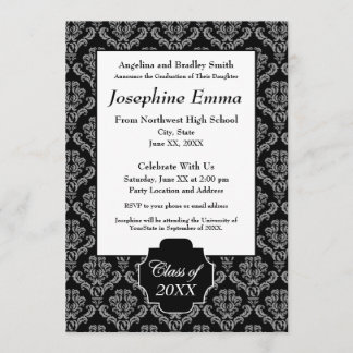 卒業Annoucementおよび招待状 招待状