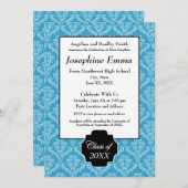 卒業Annoucementおよび招待状 招待状 (正面/裏面)