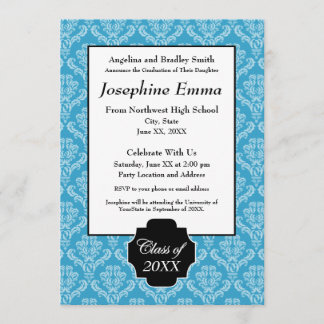卒業Annoucementおよび招待状 招待状