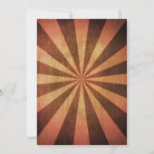 卒業BBQ招待状(金ゴールド) 招待状 (裏面)