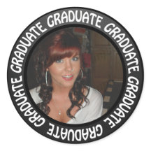 卒業Chalkboardサークルあなたの写真を追加