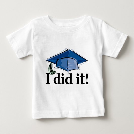 卒業Iはそれをしました! ベビーTシャツ (正面)
