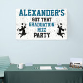 卒業Rizzパーティー 横断幕 (トレードショー)