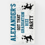 卒業Rizzパーティー 横断幕 (縦)