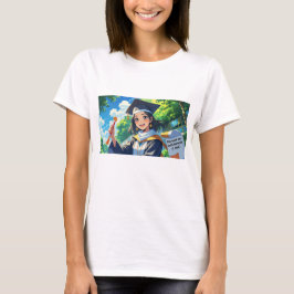 卒業Tシャツ - 面白い引用 Tシャツ